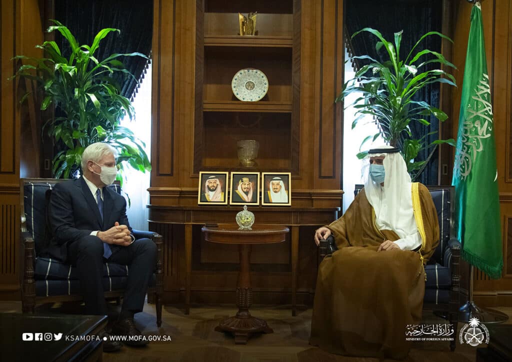 Congressman Wexler meets with His Excellency Adel Aljubeir, Minister of State for Foreign Affairs, member of the Saudi Cabinet